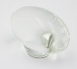 Egg-Shaped Transparent Glass Knob, Paired With A Honeycomb-Style Panel - Image 7