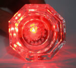 SunKnob Octagonal Faceted LED Crystal Glass Door Knob | 6 Color Changing Glow - Image 5