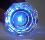 SunKnob Octagonal Faceted LED Crystal Glass Door Knob | 6 Color Changing Glow - Image 6