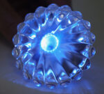 SunKnob Petal-Shaped LED Crystal Door Knob (with Brass Finish& Multicolor Lighting) - Image 6
