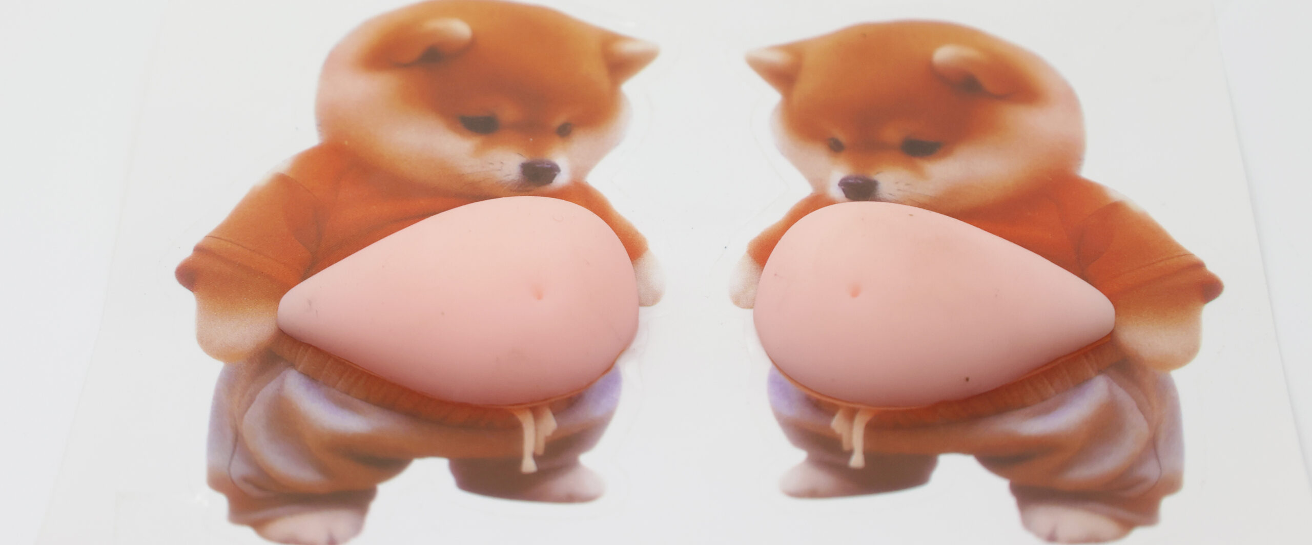 2 Open the door without hitting the wall— it's squeezably stress-relieving! ✨ Shiba Inu Anti-Collision Pad - Image 1