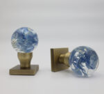 Handmade Hydrangea Pressed Flower Resin Door Knob | Decorative Replacement Interior Door Hardware - Image 10