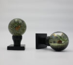 Handmade Miniature Landscape Moss Terrarium Resin Door Knob | Decorative Replacement Interior Door Hardware - Image 8
