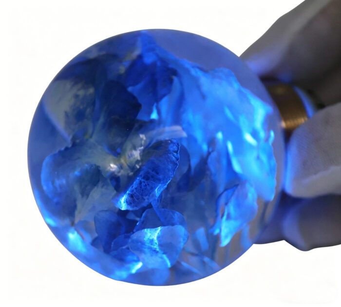 生成修复球头图片12 Preserved Hydrangea LED Door Knob Spare Part - Image 4