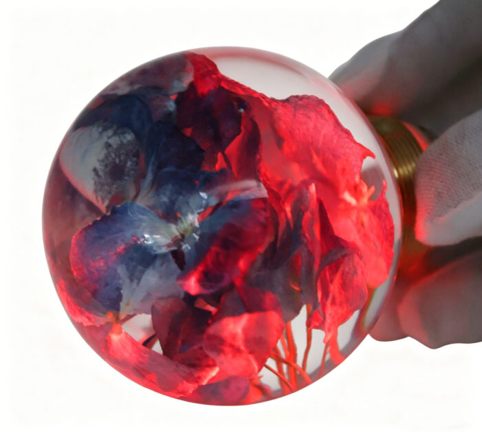 生成修复球头图片7 Preserved Hydrangea LED Door Knob Spare Part - Image 5
